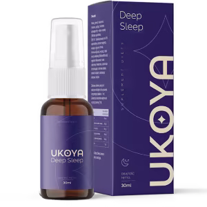 UKOYA Deep Sleep — naturalny spray na lepszy sen, 30 ml